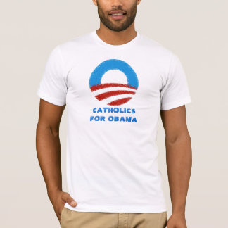 CATÓLICOS para o t-shirt de Obama