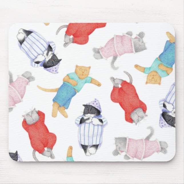 CATS PAJAMAS Mousepad em Português (Frente)