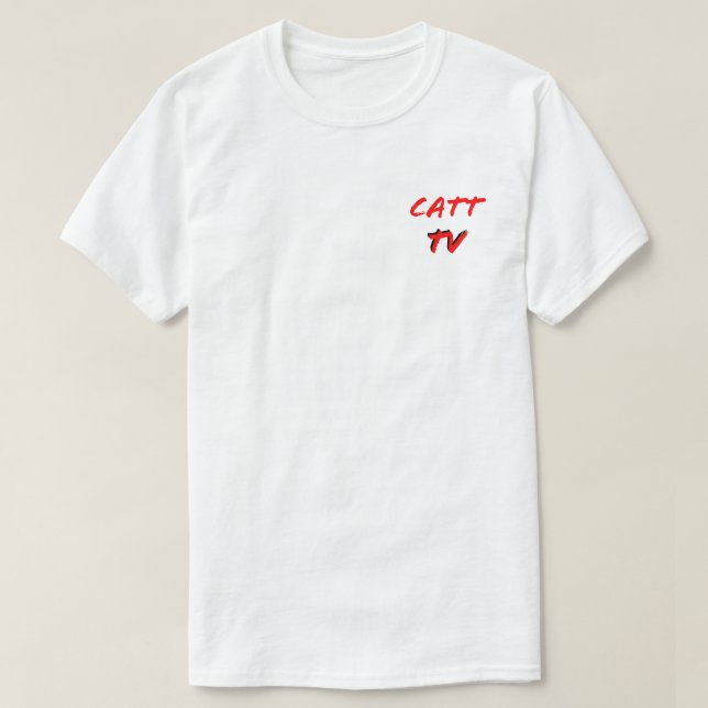 CATT TV     T-SHIRT (Frente do Design)