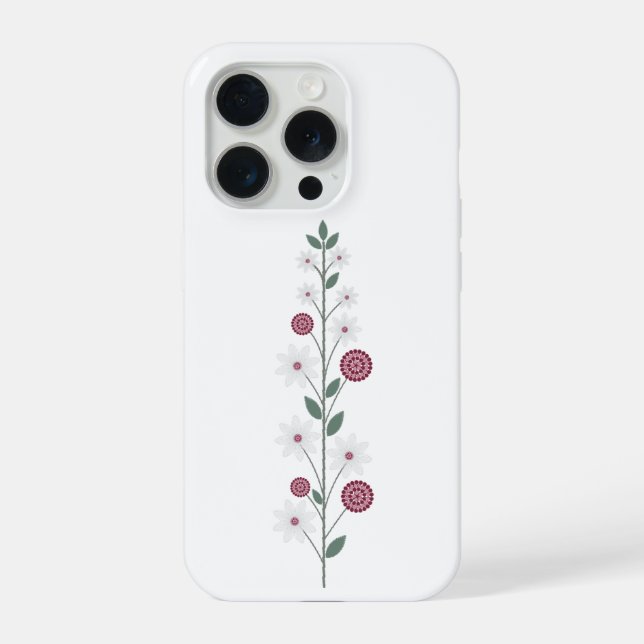 Caule Floral Elegante (Verso)
