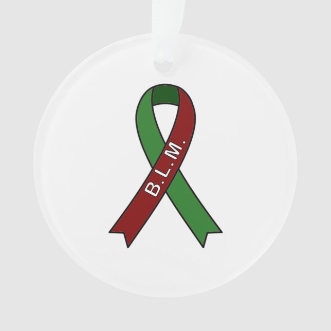 Causa Ornamento BLM de Fita (Frente)