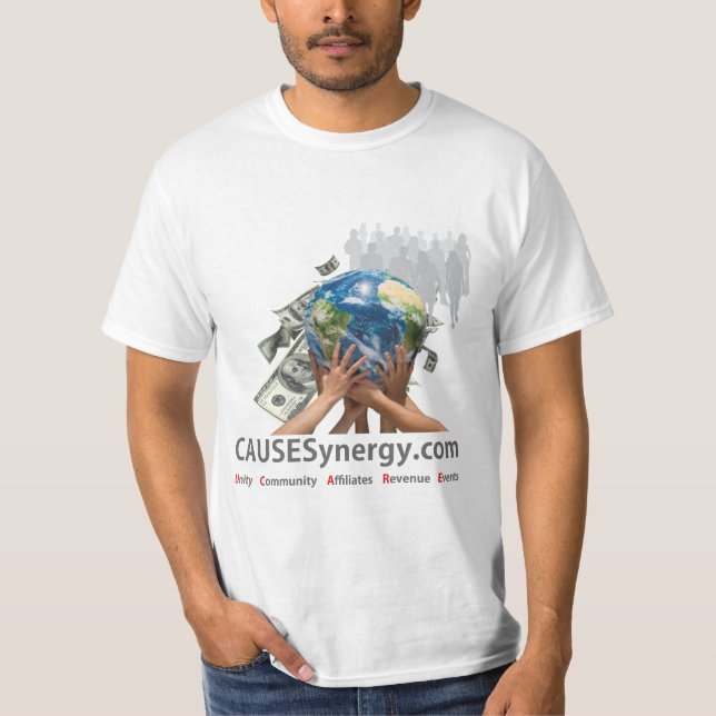 CAUSESynergy - T-Shirt - Caras (Frente)