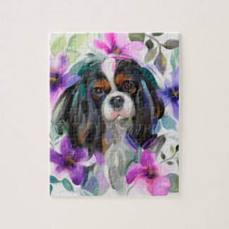 cavaleiro charles spaniel QUEBRA-CABEÇA | Tricolor