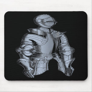 Cavaleiro Mousepad do azul