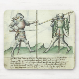 Cavaleiros de duelo Mousepad
