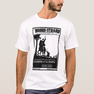 "Cavaleiros do t-shirt 1920 do anúncio do filme do