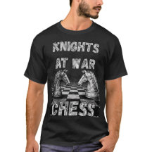 Cavaleiros em Guerra! Camiseta preta