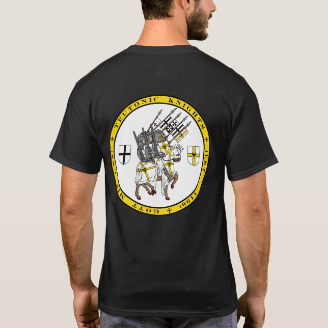 Cavaleiros Teutonic na camisa do selo da cruzada (Verso)