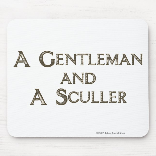 Cavalheiro & Sculler Mousepad (Frente)