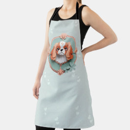 Cavalier King Charles Pastel Cutando Arte