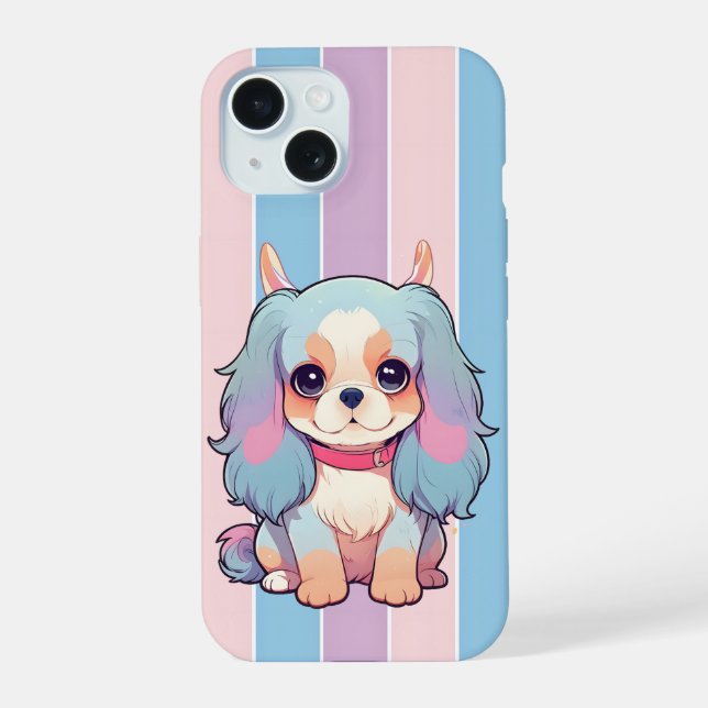Cavalier King Charles Pastel Diabo Fofo (Verso)