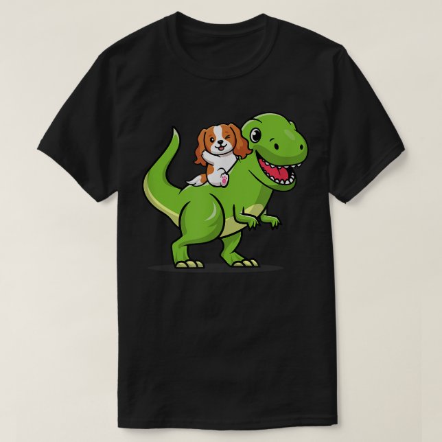 Cavalier King Charles Spaniel T-Shirt (Frente do Design)