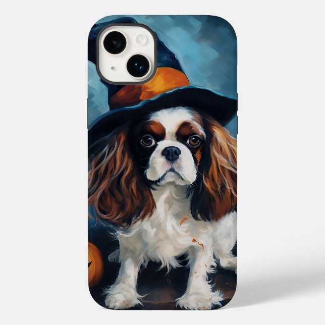 Cavalier King Pumpkins Halloween Scary (Verso)