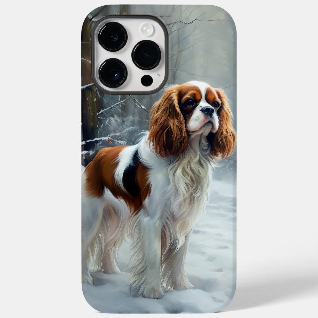 Cavalier Rei Deixe Nevar Natal Escovado (Verso)