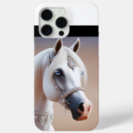 Cavalo Árabe Branco