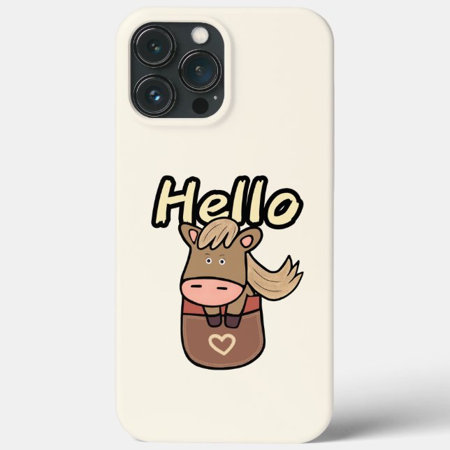 Cavalo bonito no bolso (Verso)