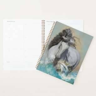 Cavalo Branco Andaluz - Calendário, Planejador