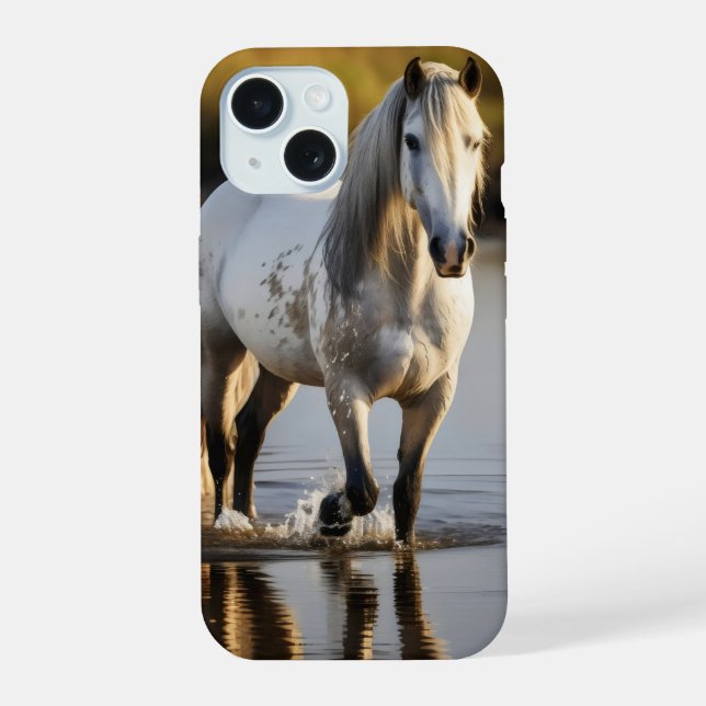 Cavalo Branco no Lago (Verso)