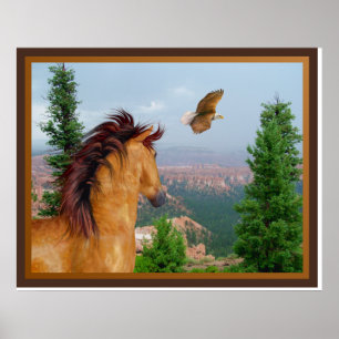 Cavalo da garganta - poster de Eagle
