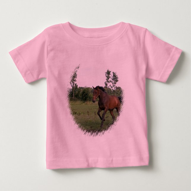 Cavalo de Baía em Toddler T-Shirt (Frente)