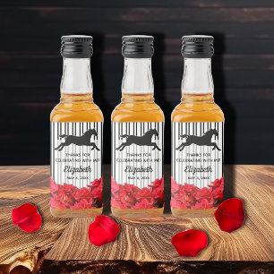 Cavalo-de-corrida e Rosas, Black White Stripes Der