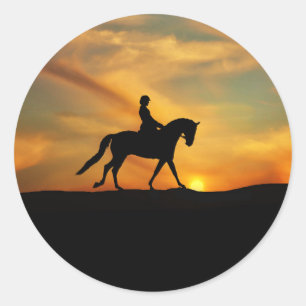 Cavalo de Dresagem e Autocolantes