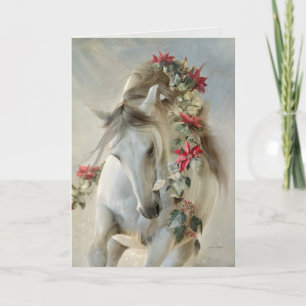 Cavalo de Inverno - Cartão de Boas Festas