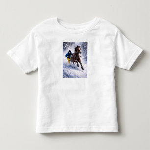 Cavalo de Inverno Roupas Camiseta Sapatos
