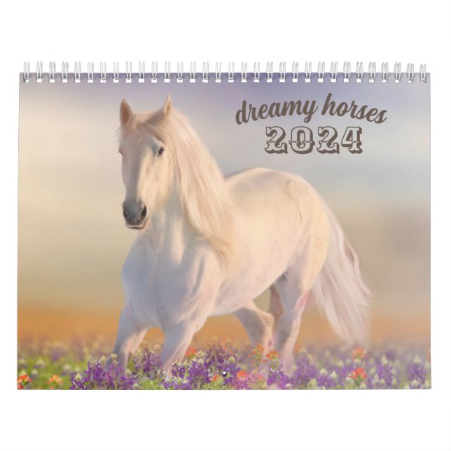 Cavalo de Sonho de Calendário 2024 (Capa)