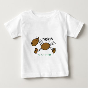 Cavalo diz Camisetas próximos e presentes