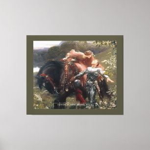 Cavalo e amantes - canvas