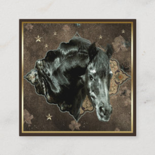 Cavalo Frísia - Cartão de visita