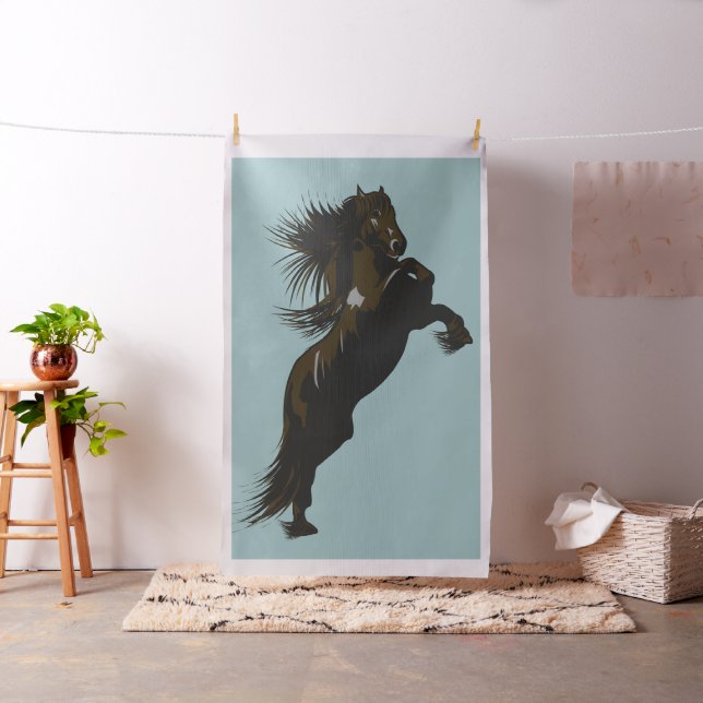 Cavalo Frísia - Tecido (In Situ)