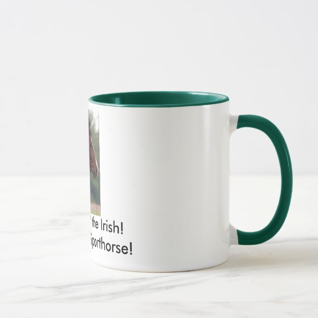 Cavalo irlandês do esporte: A sorte O a caneca (Direita)