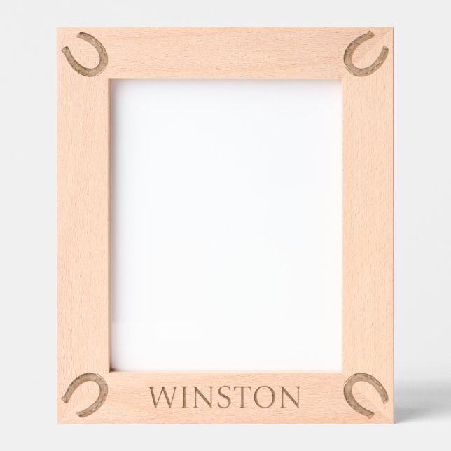 Cavalo Personalizado Ferradura Equestre (Front)