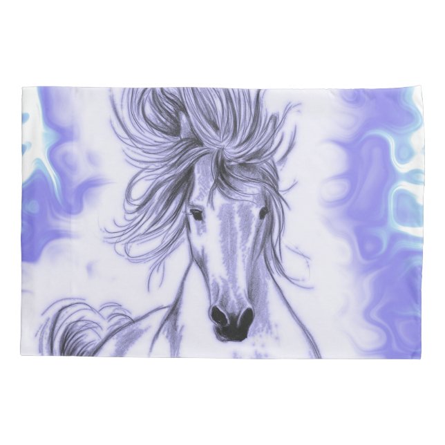 Cavalo roxo (Verso)