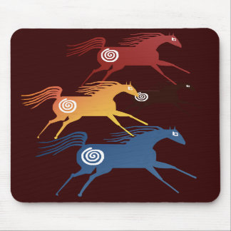 Cavalos antigos Mousepad
