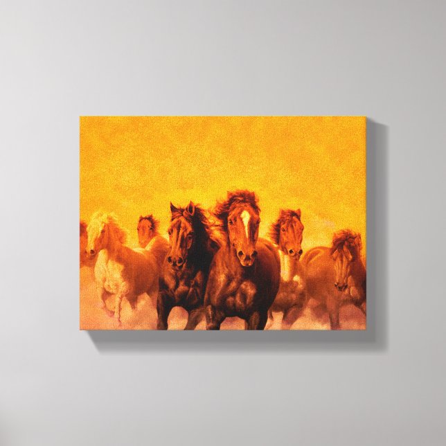 Cavalos - Canvas (Frente)