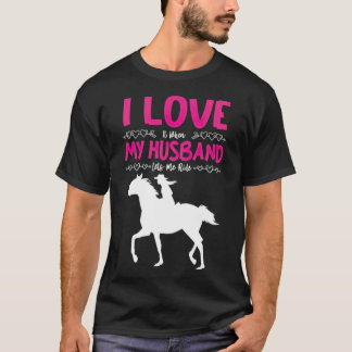 Cavalos de cavalo dizendo equitação, camisa de cav