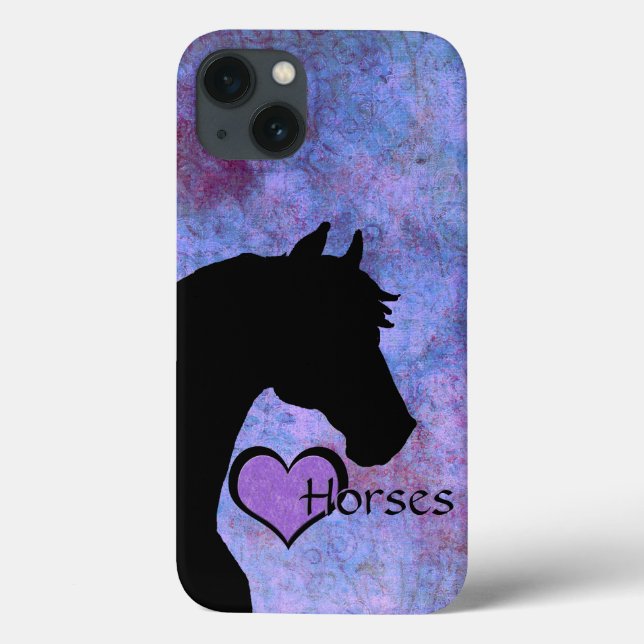 Cavalos do Coração II (roxo) (Verso)
