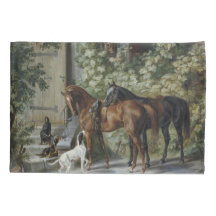 Cavalos no Porch (por Albrecht Adam)