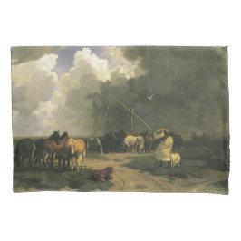 Cavalos numa tempestade (equino)