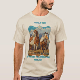Cavalos Personalizáveis na Camisa do Deserto