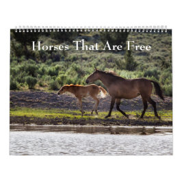 Cavalos Que São Calendário Gratuito