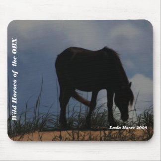 Cavalos selvagens do OBX Mousepad