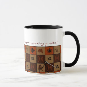 Cavalos selvagens que estofam a caneca