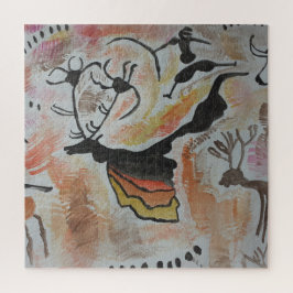 Cave Art Abstrato Jigsera Quebra-cabeça