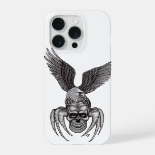 Caveira-aranha com águia