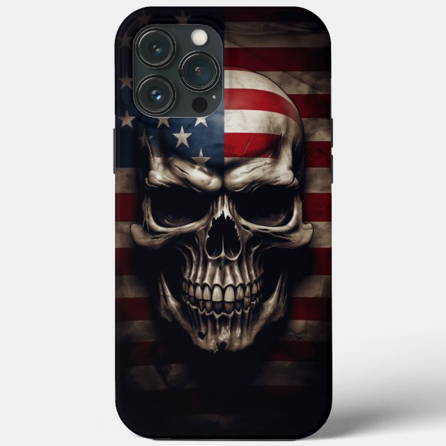 Caveira da Bandeira Americana  (Verso)