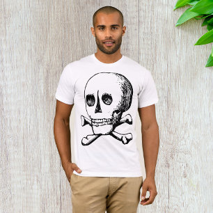 Caveira E Ossos, T-Shirt